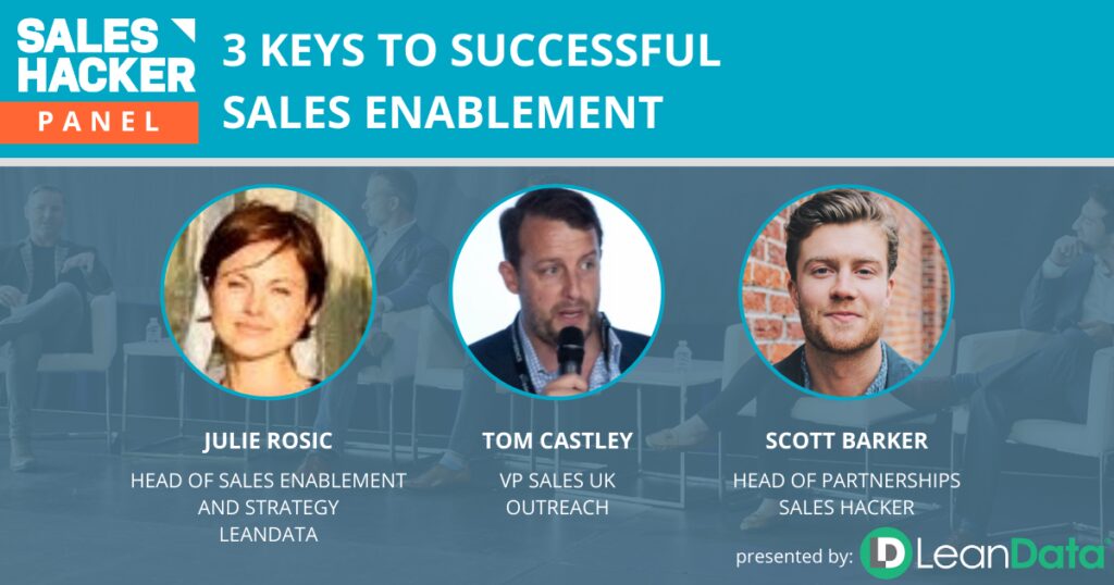 3 Keys to Successful Sales Enablement