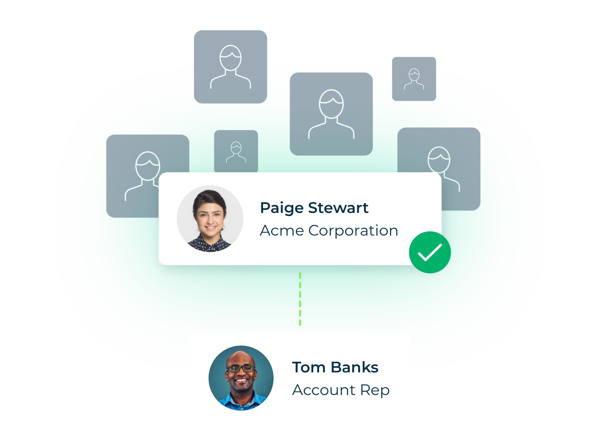 Connect signals to relevant data